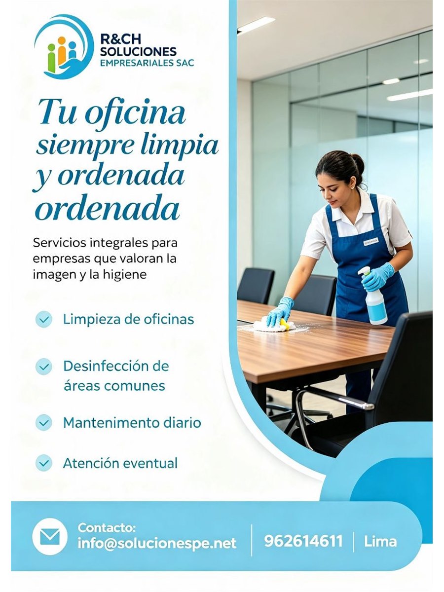 Desinfección de oficinas de R&CH Soluciones Empresariales